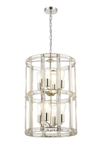 Luminosity Designs - Elsa Medium Crystal Column Lantern - Luminosity Designs Ltd