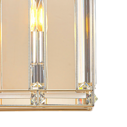 Elsa Crystal Square Wall Light