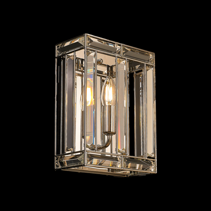 Elsa Crystal Square Wall Light