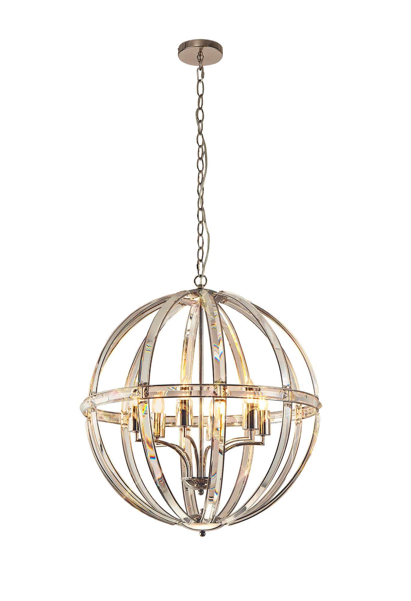 Elsa Crystal Large Globe Lantern