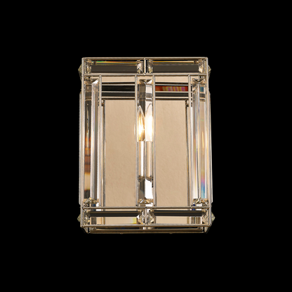 Elsa Crystal Square Wall Light