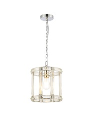 Elsa Crystal Small Lantern - Pendant or Flush