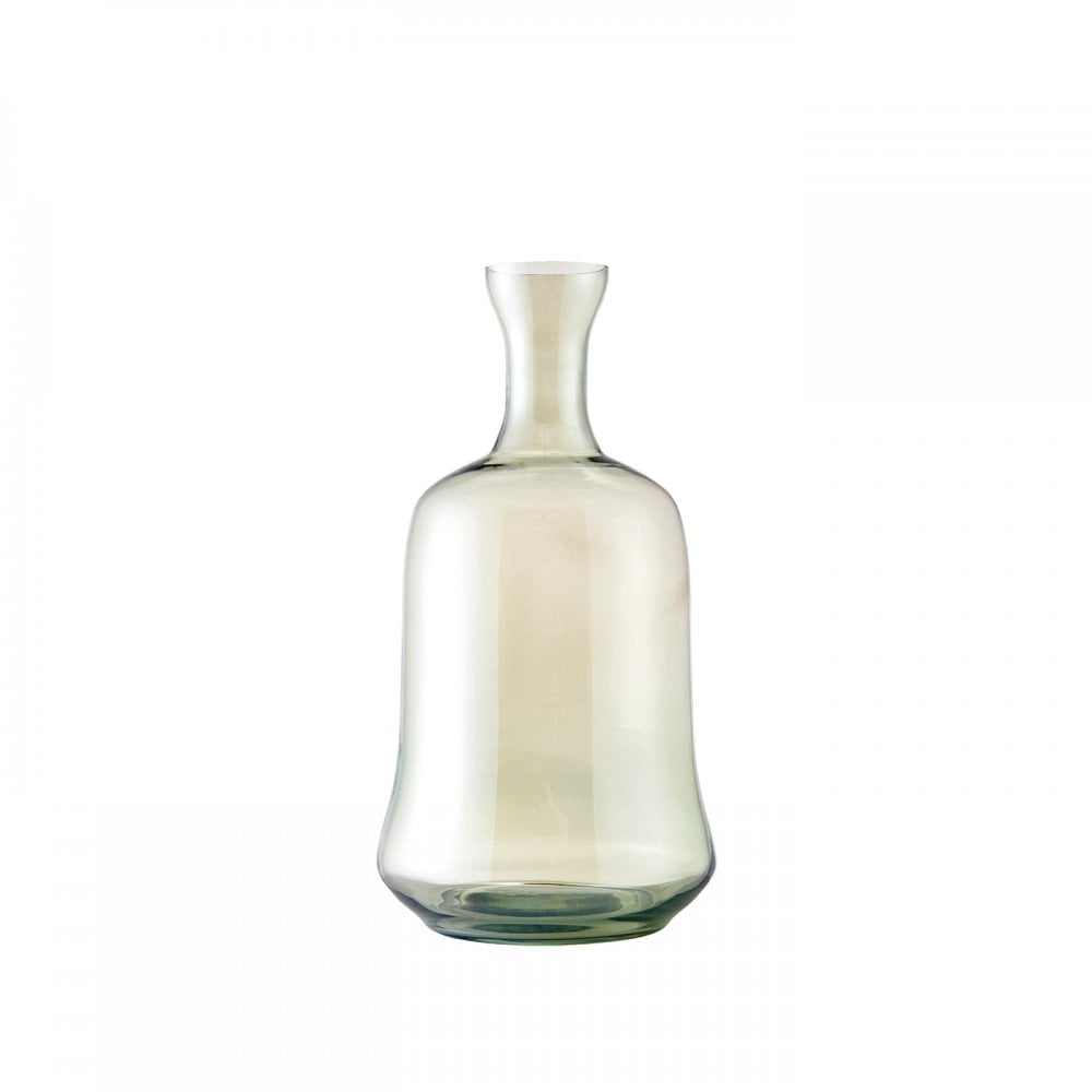 Mitcham Vase Green Lustre Glass