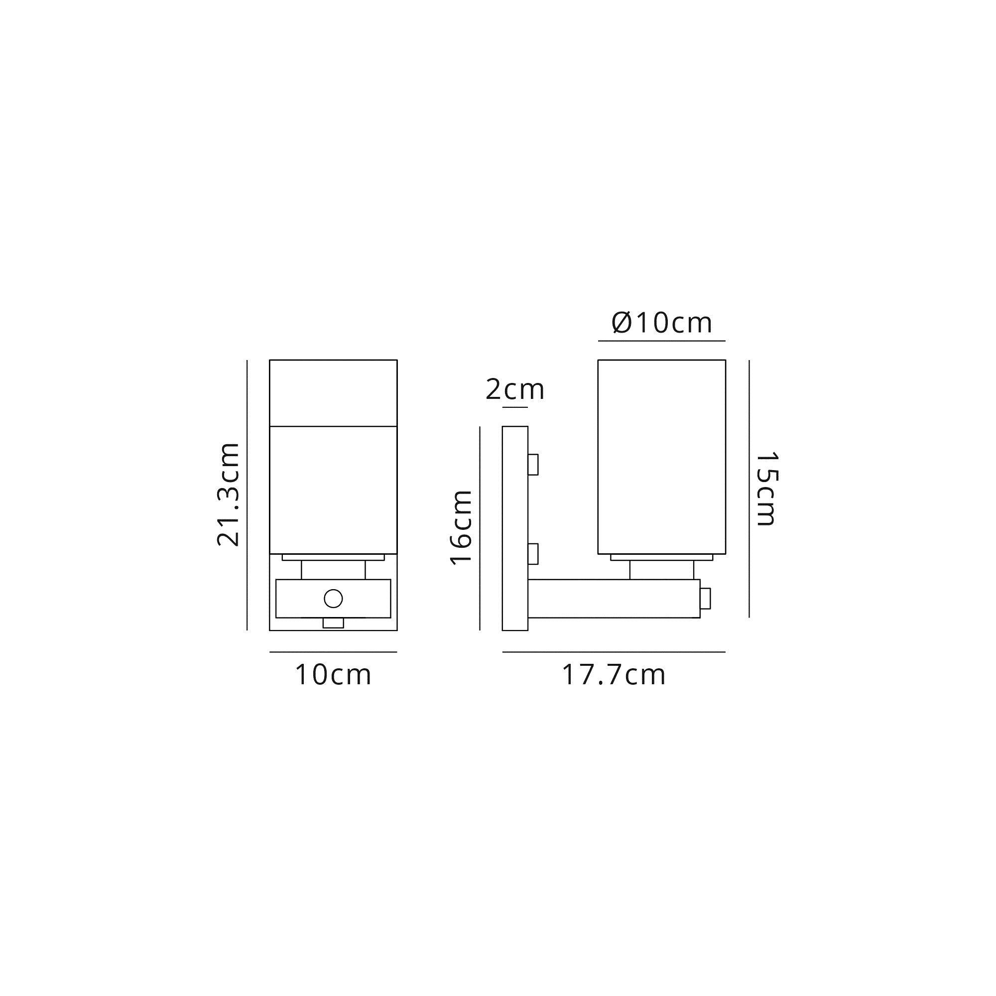 Luminosity Designs - Excalibur Traditional Medieval Style Wall Light - Luminosity Designs Ltd