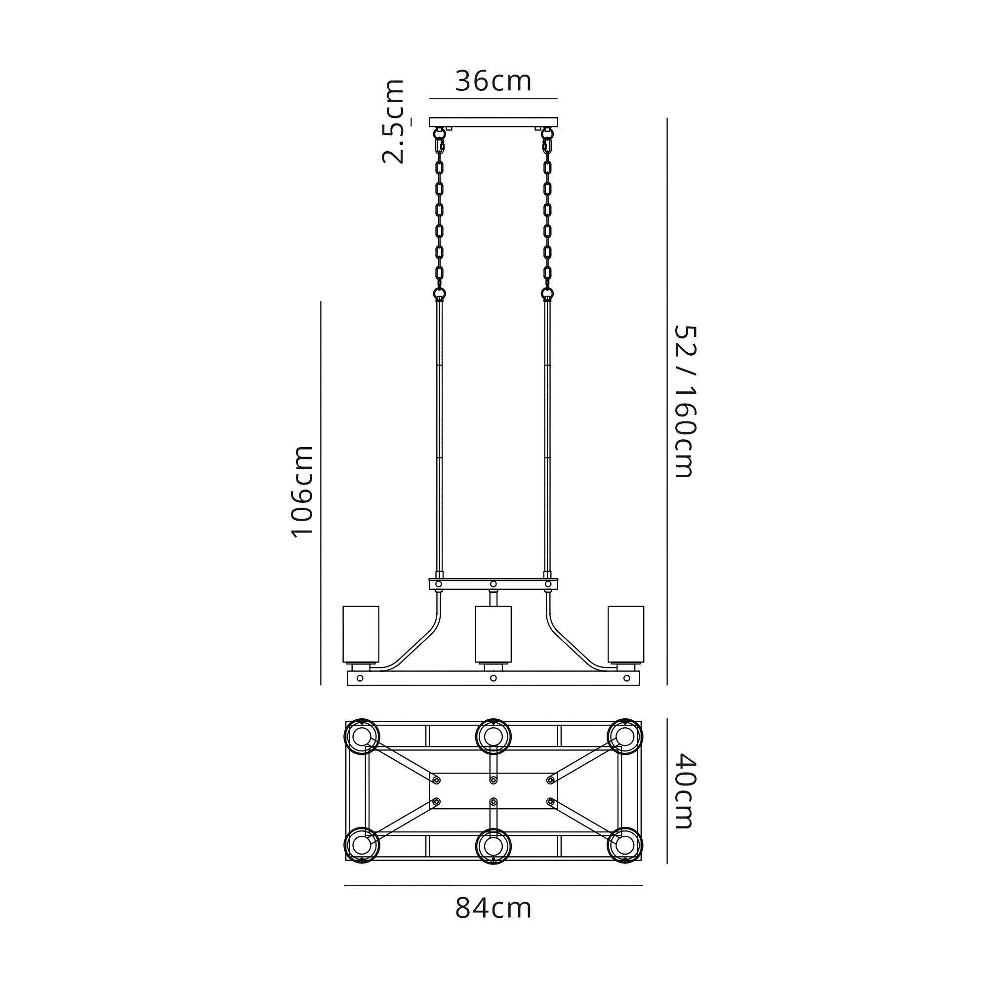 Luminosity Designs - Excalibur Traditional Square Medieval Style Candelabra Fitting - Luminosity Designs Ltd