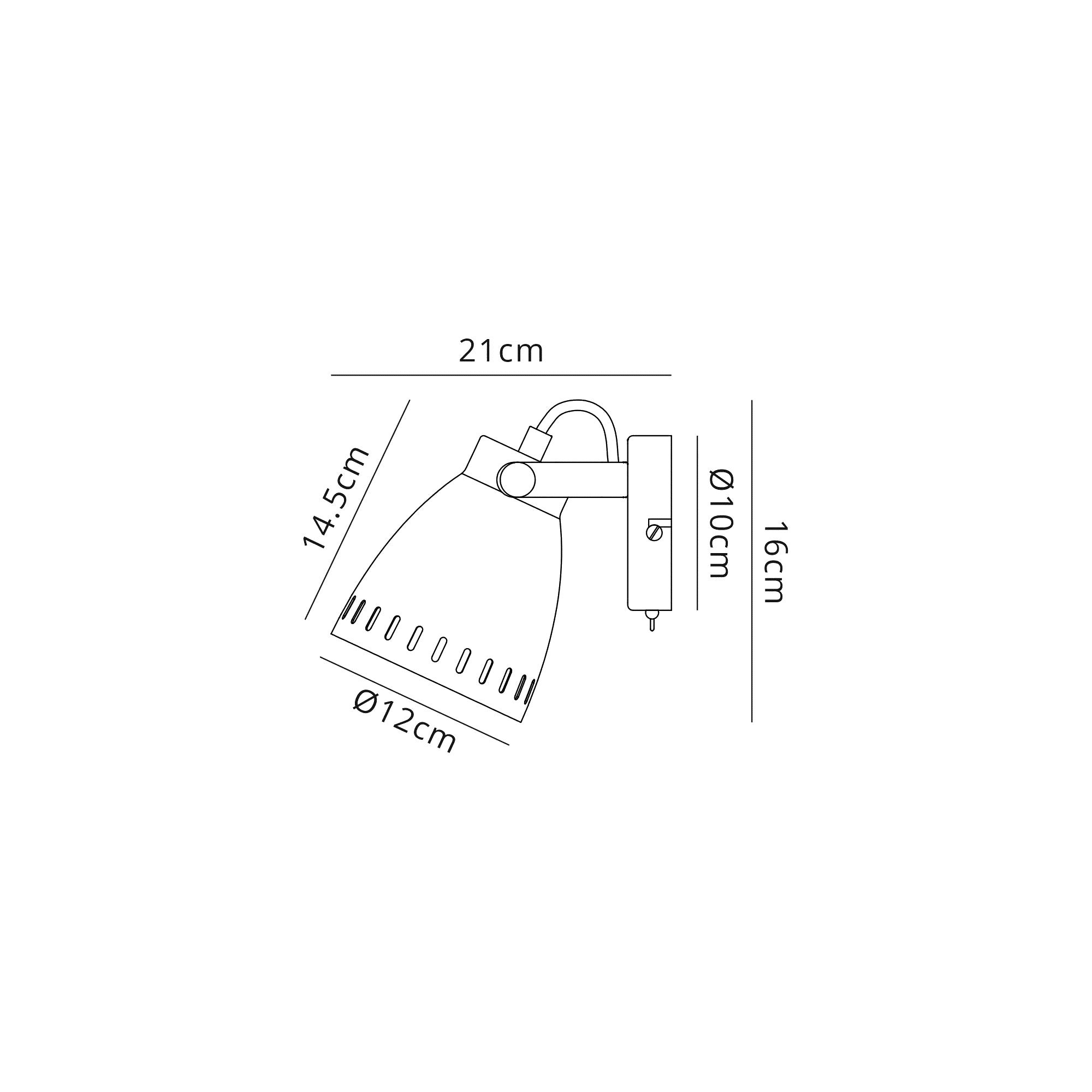 Luminosity Designs - Factory Adjustable Wall Lamp - Luminosity Designs Ltd