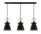Luminosity Designs - Factory Linear 3 Light Bar Pendant - Luminosity Designs Ltd