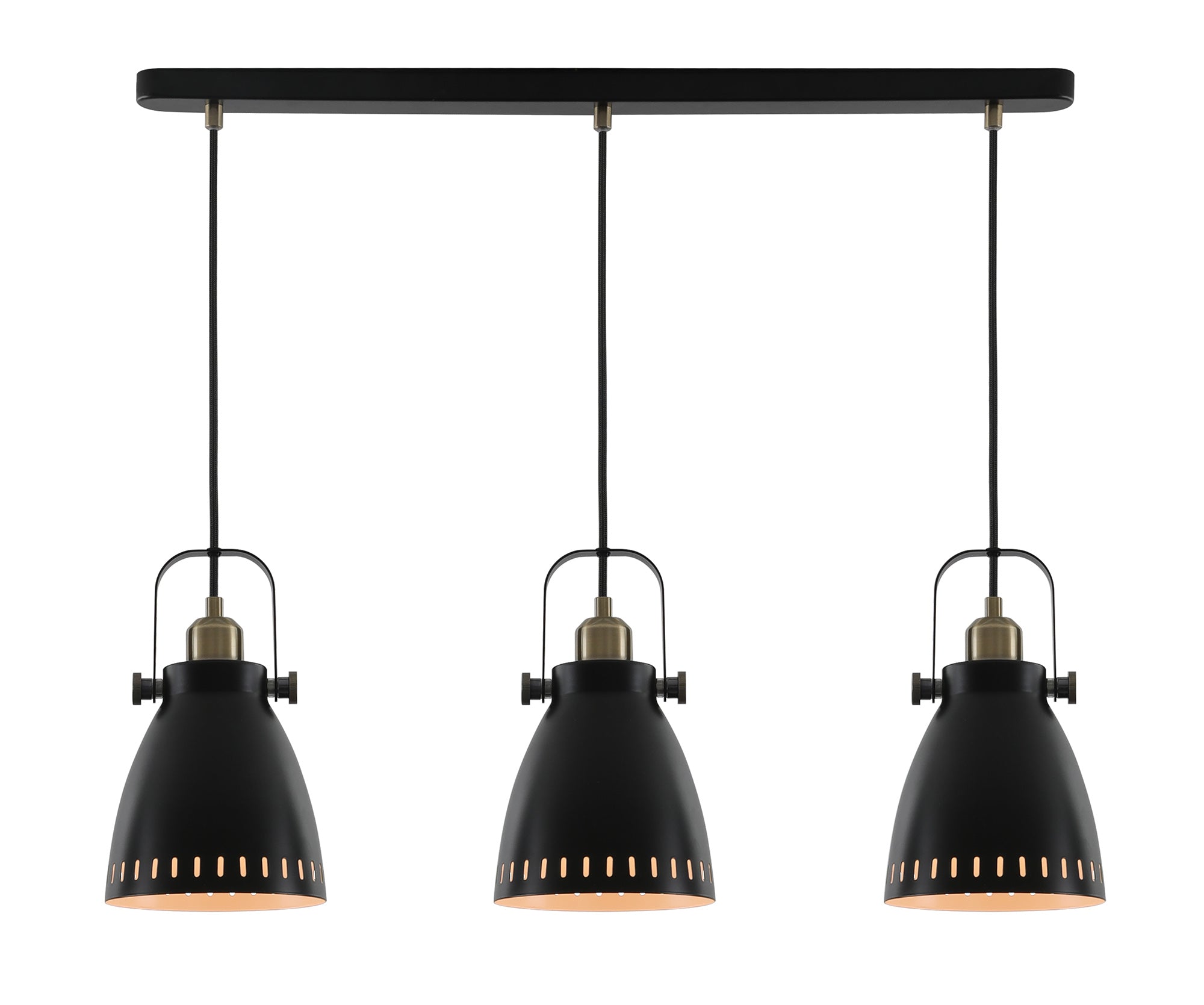 Luminosity Designs - Factory Linear 3 Light Bar Pendant - Luminosity Designs Ltd