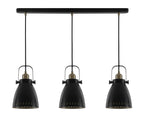 Luminosity Designs - Factory Linear 3 Light Bar Pendant - Luminosity Designs Ltd