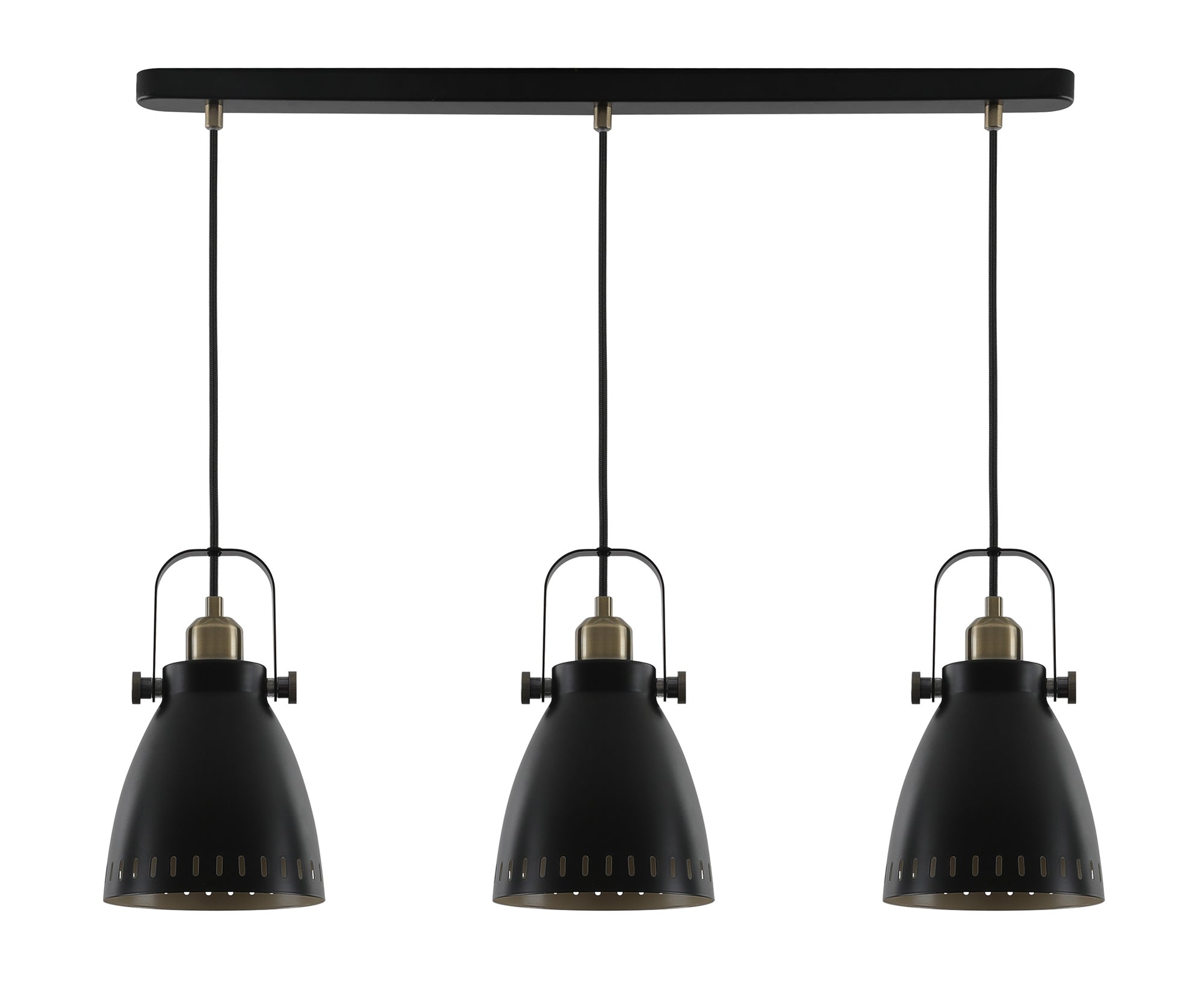 Luminosity Designs - Factory Linear 3 Light Bar Pendant - Luminosity Designs Ltd