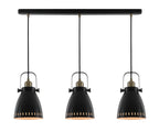 Luminosity Designs - Factory Linear 3 Light Bar Pendant - Luminosity Designs Ltd