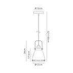 Luminosity Designs - Factory Single Pendant - Luminosity Designs Ltd