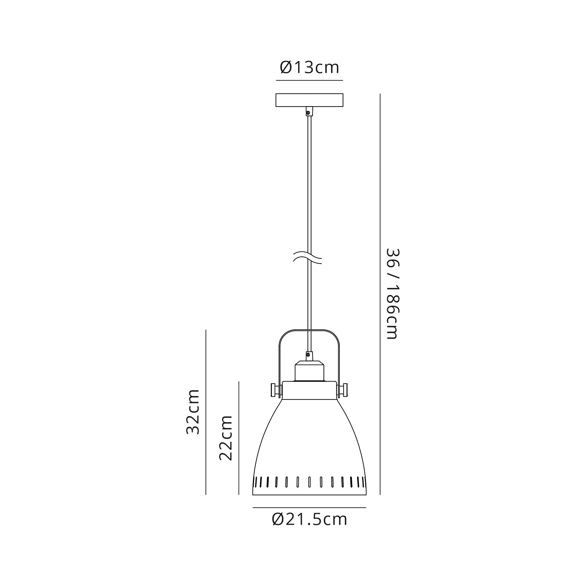 Luminosity Designs - Factory Single Pendant - Luminosity Designs Ltd