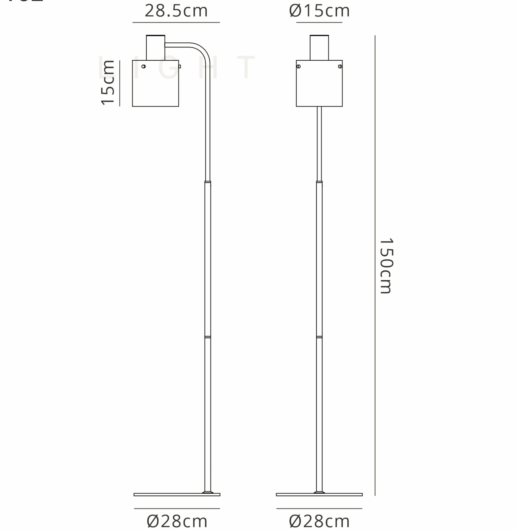 Luminosity Designs - Fae Floor Lamp - Luminosity Designs Ltd