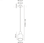 Luminosity Designs - Fae Single Pendant - Luminosity Designs Ltd
