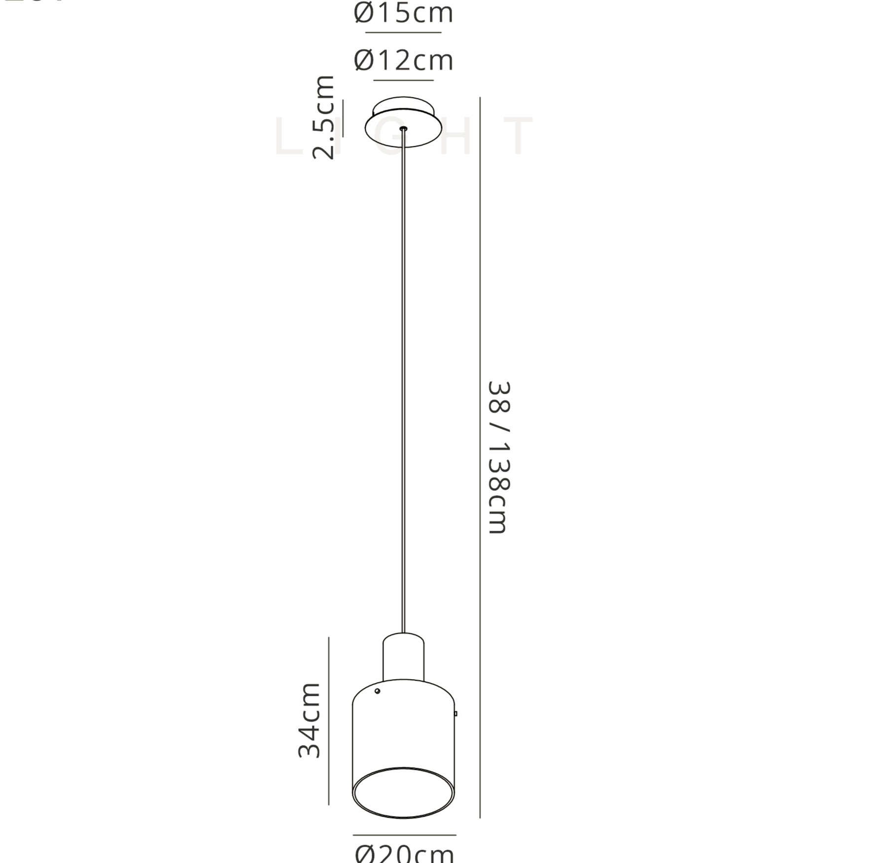 Luminosity Designs - Fae Single Pendant - Luminosity Designs Ltd