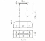 Luminosity Designs - Farmhouse Linear Ceiling Light - Luminosity Designs Ltd