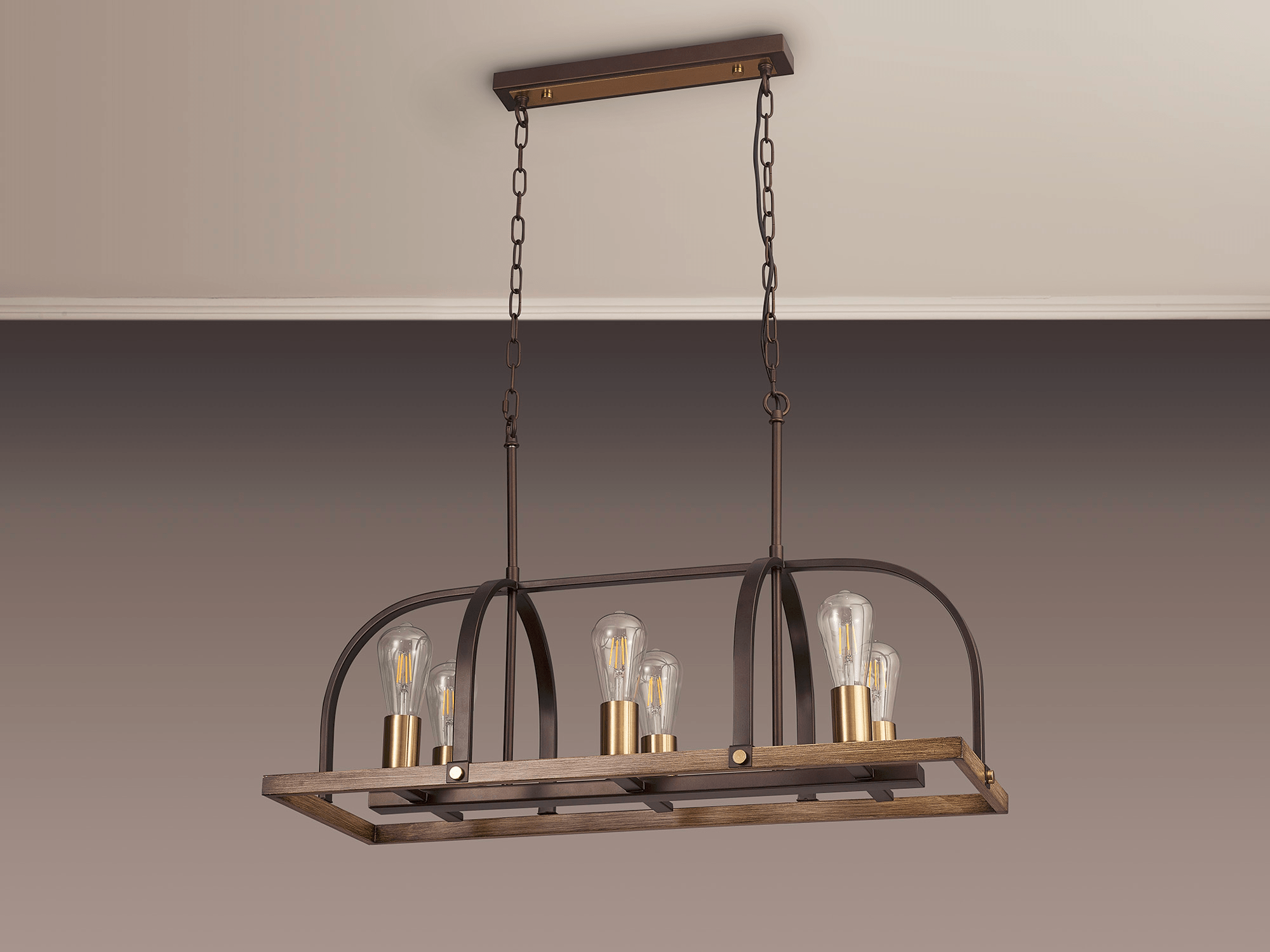 Luminosity Designs - Farmhouse Linear Ceiling Light - Luminosity Designs Ltd