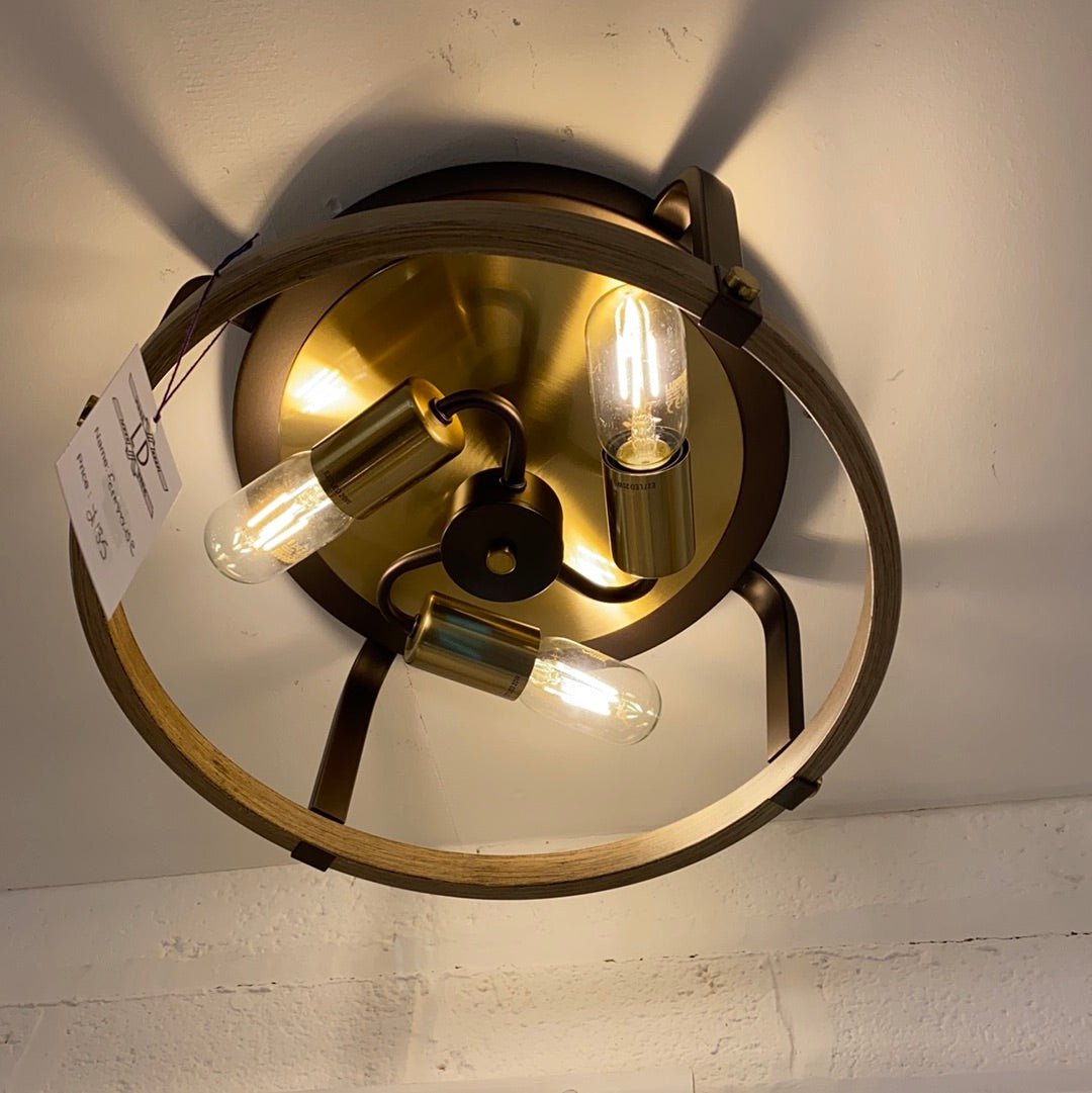 Luminosity Designs - Farmhouse Semi Flush Ceiling Light - Luminosity Designs Ltd