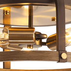 Luminosity Designs - Farmhouse Semi Flush Ceiling Light - Luminosity Designs Ltd