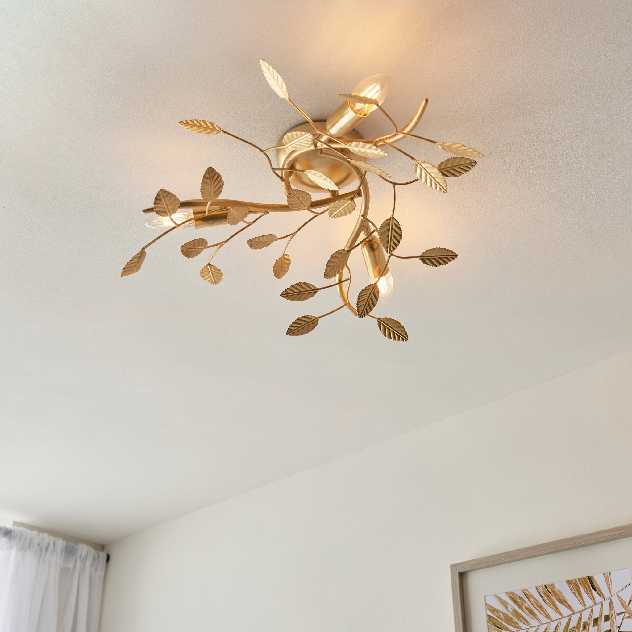 Luminosity Designs - Fauna 3 Light Semi Flush - Luminosity Designs Ltd