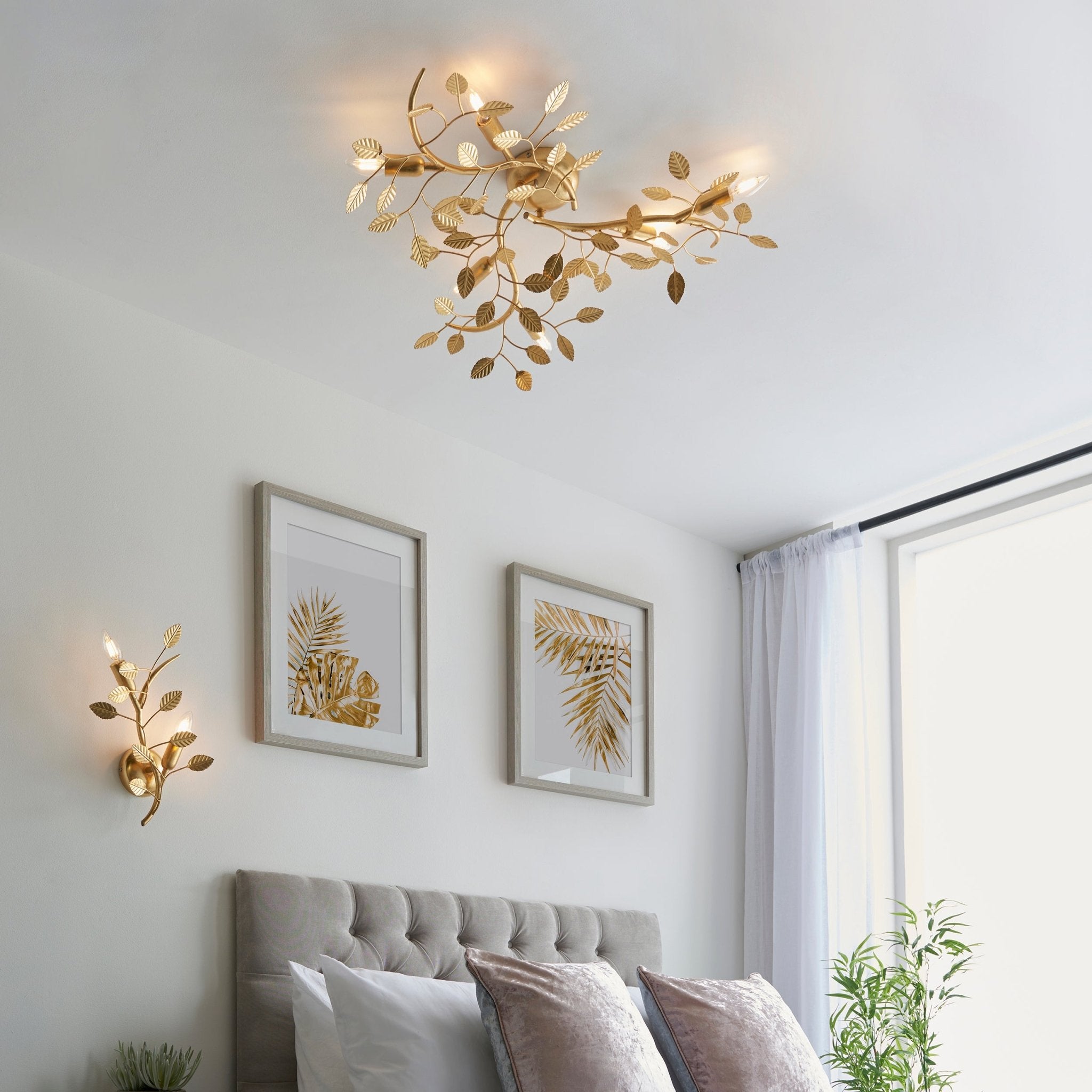 Luminosity Designs - Fauna 6 Light Semi Flush - Luminosity Designs Ltd