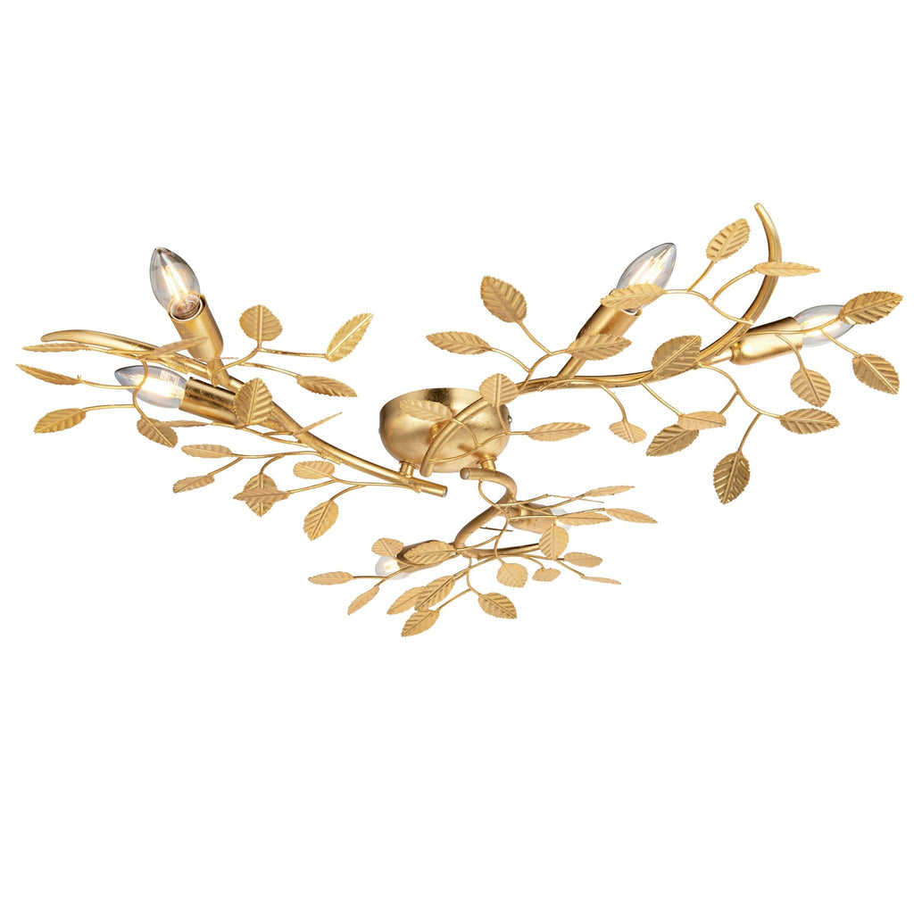 Luminosity Designs - Fauna 6 Light Semi Flush - Luminosity Designs Ltd