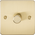 Knightsbridge - Flat Plate 1G 2 way 10 - 200W (5 - 150W LED) trailing edge dimmer - Luminosity Designs Ltd