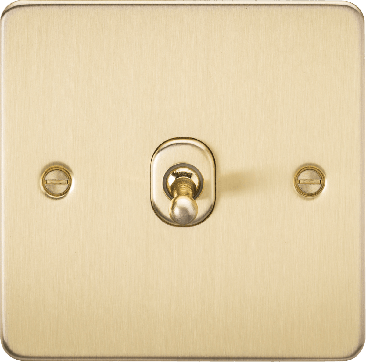 Knightsbridge - Flat Plate 1G 2 Way Toggle Switch - Luminosity Designs Ltd
