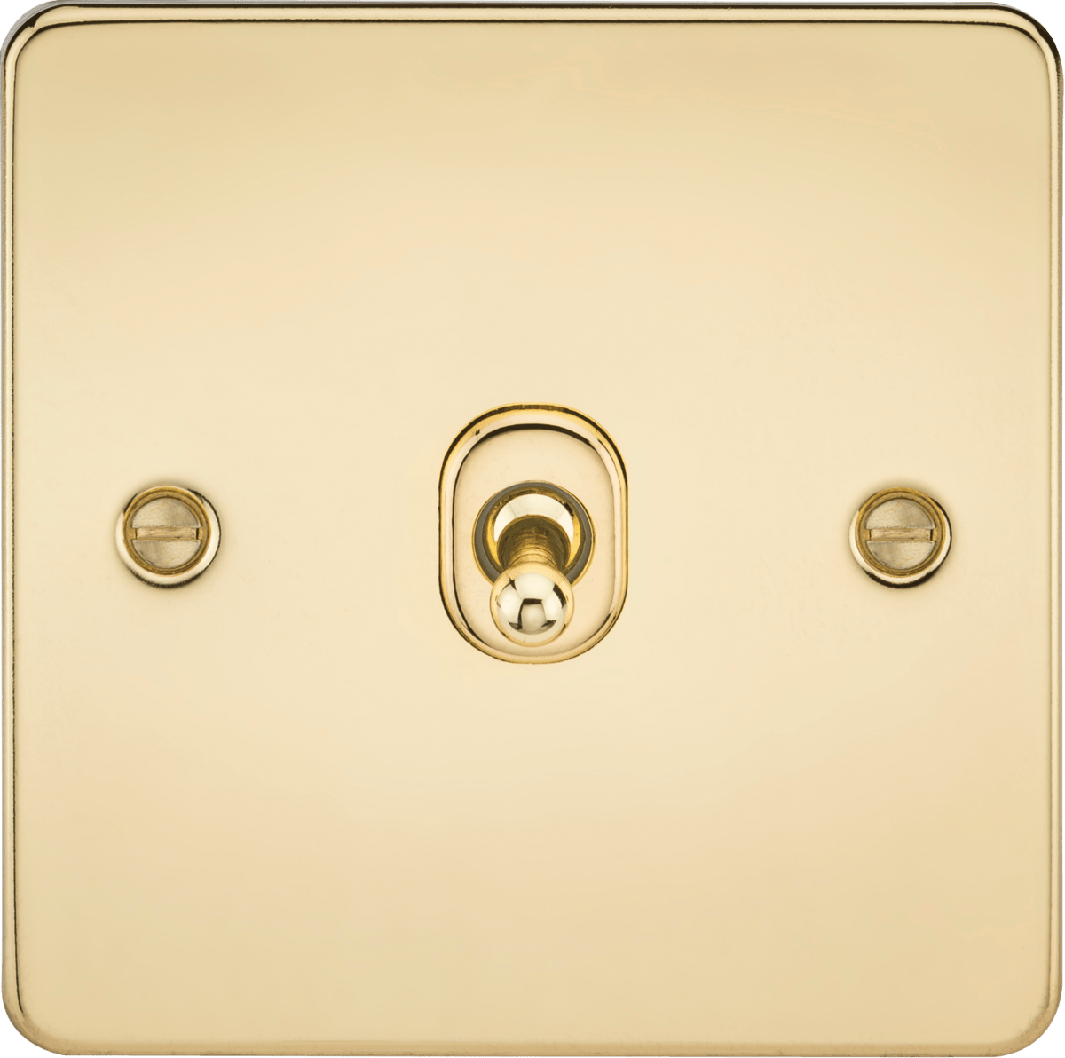 Knightsbridge - Flat Plate 1G 2 Way Toggle Switch - Luminosity Designs Ltd