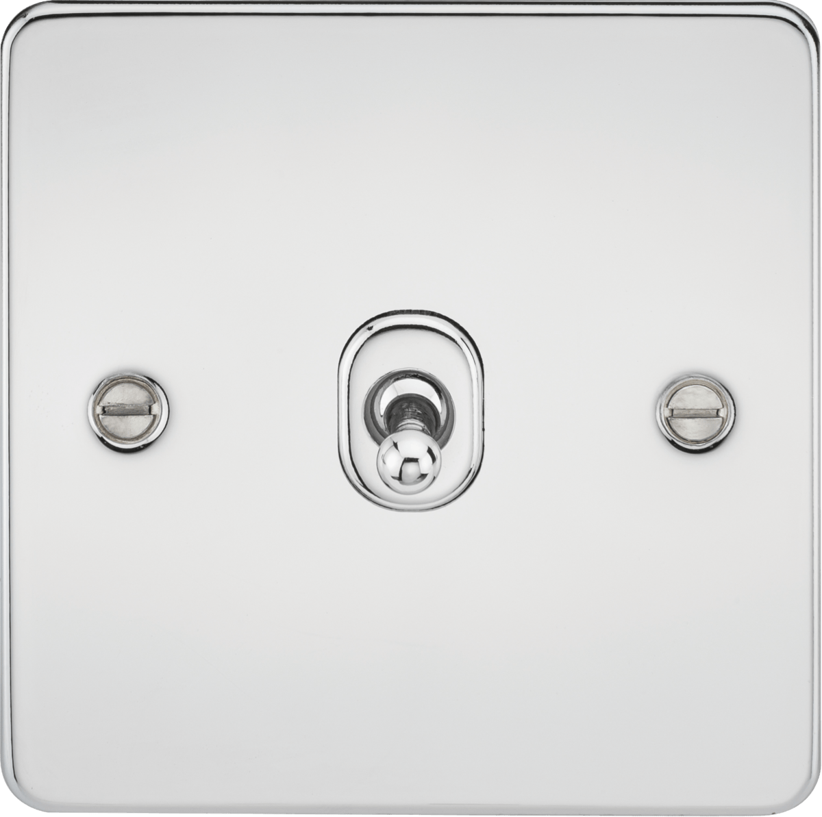 Knightsbridge - Flat Plate 1G 2 Way Toggle Switch - Luminosity Designs Ltd