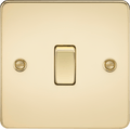 Knightsbridge - Flat Plate 1G Intermediate 2 Way Switch - Luminosity Designs Ltd