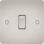 Knightsbridge - Flat Plate 1G Intermediate 2 Way Switch - Luminosity Designs Ltd