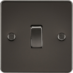 Knightsbridge - Flat Plate 20A 1G DP Appliance Switch - Luminosity Designs Ltd