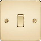 Knightsbridge - Flat Plate 20A 1G DP Appliance Switch - Luminosity Designs Ltd