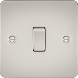 Knightsbridge - Flat Plate 20A 1G DP Appliance Switch - Luminosity Designs Ltd