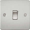 Knightsbridge - Flat Plate 20A 1G DP Appliance Switch - Luminosity Designs Ltd