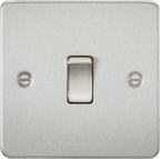 Knightsbridge - Flat Plate 20A 1G DP Appliance Switch - Luminosity Designs Ltd