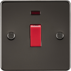 Knightsbridge - Flat Plate 45A Cooker Switch - Luminosity Designs Ltd