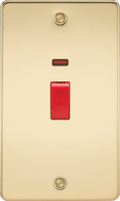 Knightsbridge - Flat Plate 45A Cooker Switch - Luminosity Designs Ltd