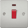 Knightsbridge - Flat Plate 45A Cooker Switch - Luminosity Designs Ltd