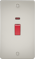 Knightsbridge - Flat Plate 45A Cooker Switch - Luminosity Designs Ltd