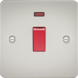 Knightsbridge - Flat Plate 45A Cooker Switch - Luminosity Designs Ltd