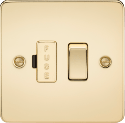 Knightsbridge - Flat Plate Switched Fuse Spur - Luminosity Designs Ltd