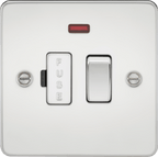 Knightsbridge - Flat Plate Switched Fuse Spur With Neon - Luminosity Designs Ltd