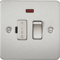 Knightsbridge - Flat Plate Switched Fuse Spur With Neon - Luminosity Designs Ltd
