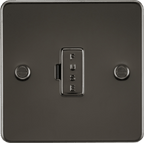 Knightsbridge - Flat Plate Unswitched Fuse Spur - Luminosity Designs Ltd