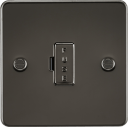 Knightsbridge - Flat Plate Unswitched Fuse Spur - Luminosity Designs Ltd
