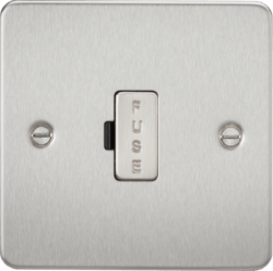 Knightsbridge - Flat Plate Unswitched Fuse Spur - Luminosity Designs Ltd