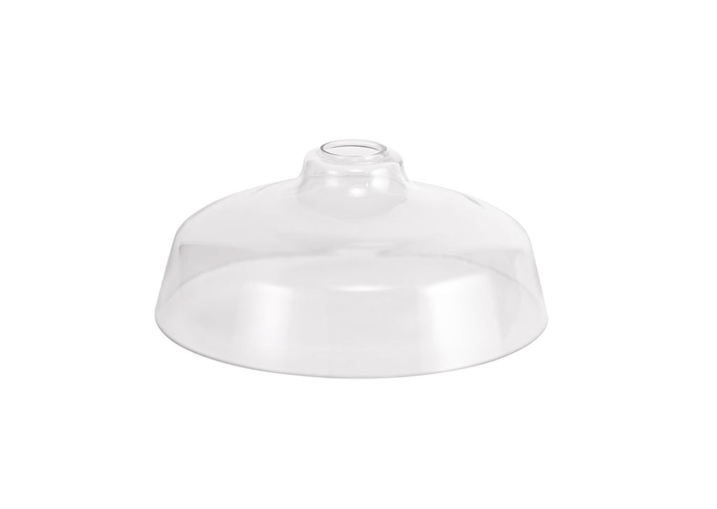 Luminosity Designs - Flat Round Glass Lampshade - Luminosity Designs Ltd
